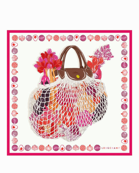 Longchamp Silk Scarf