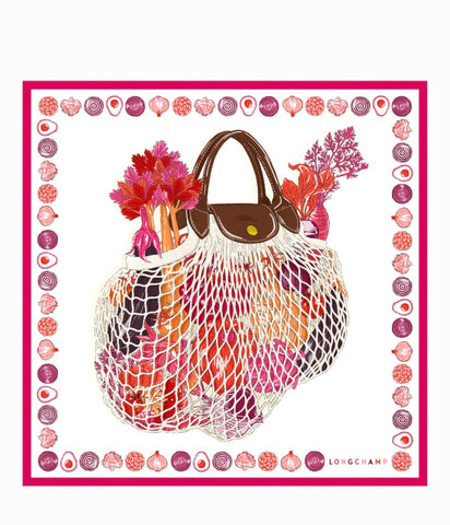 Longchamp Silk Scarf