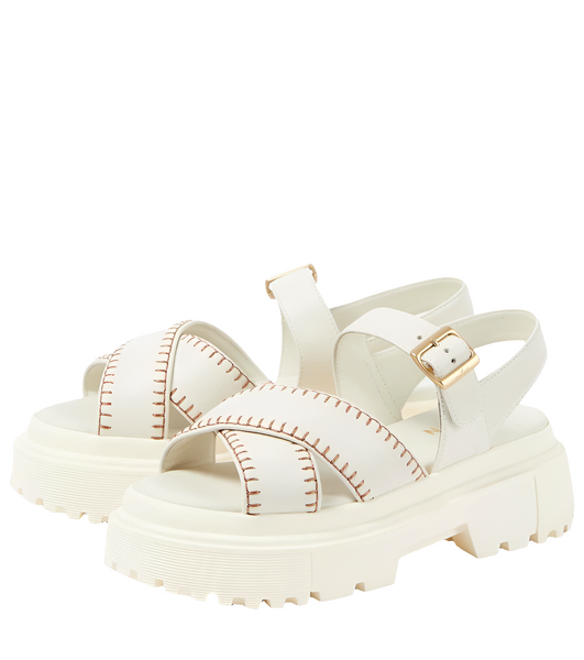 Hogan Leather sandals