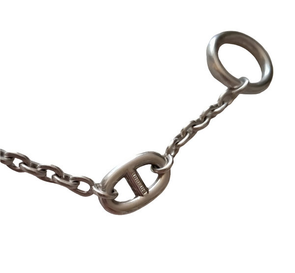 Hermes silver bracelet