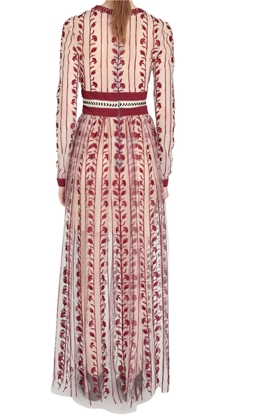Giambattista Valli
Paisley embroidered dress