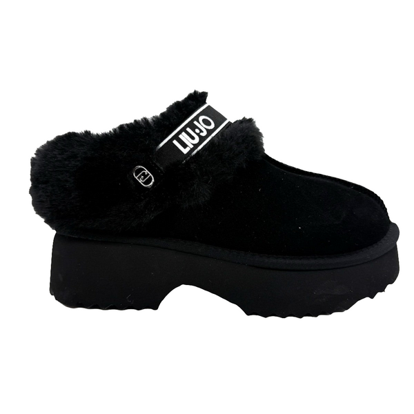 Liu Jo black mules
