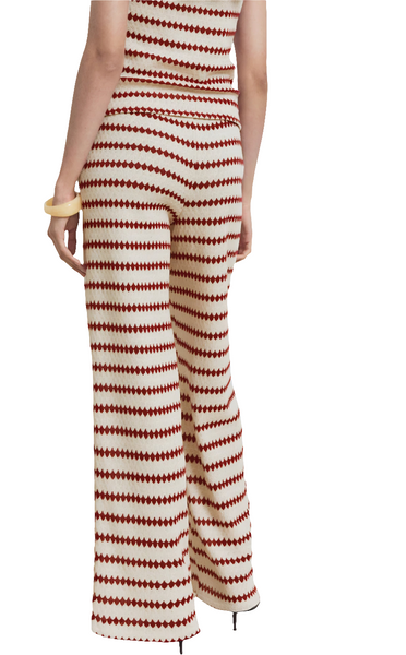 Mango Geometric print mesh set