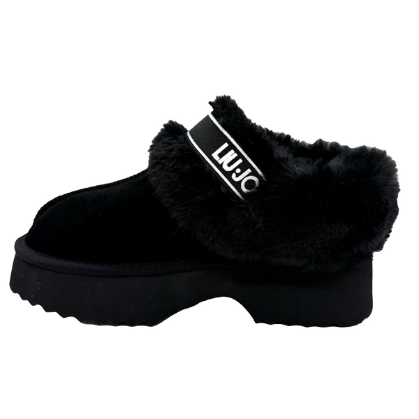 Liu Jo black mules