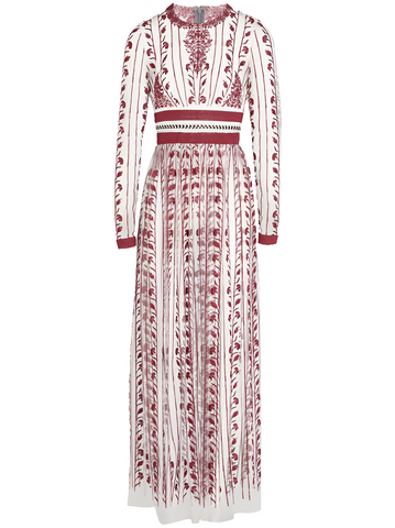 Giambattista Valli
Paisley embroidered dress