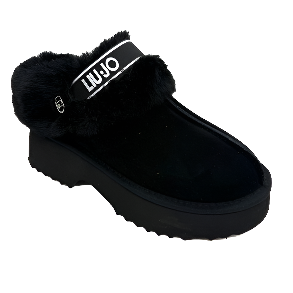 Liu Jo black mules