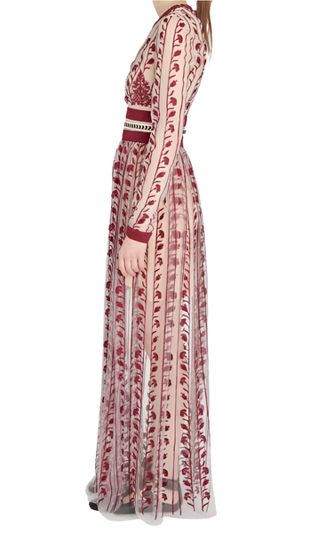 Giambattista Valli
Paisley embroidered dress