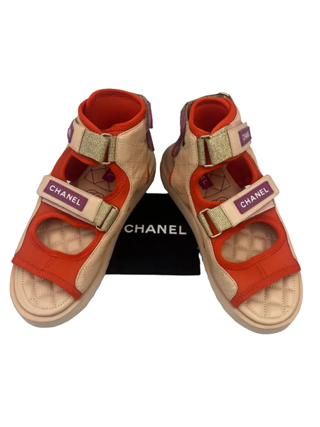 Chanel Cloth Sandals