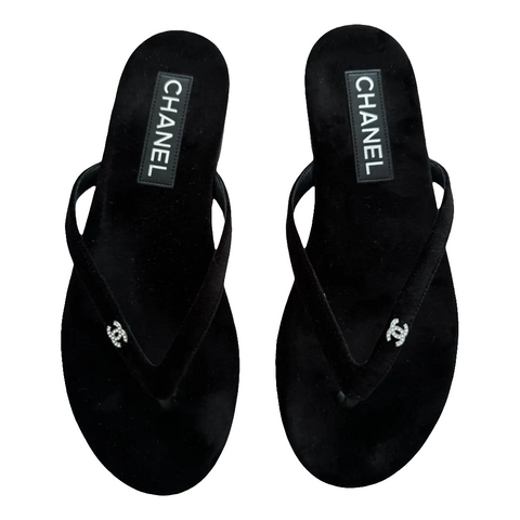 Chanel Velvet Japanke
