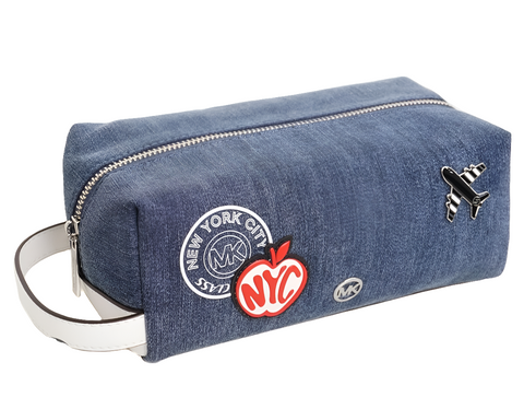 Michael Kors Denim Clutch