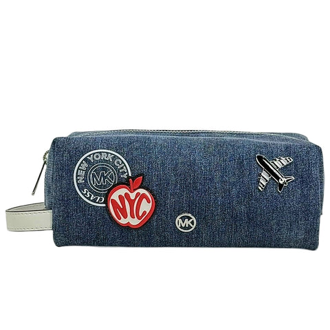 MK Denim Travel Kit