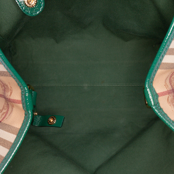 Burberry Beige/Green Bag