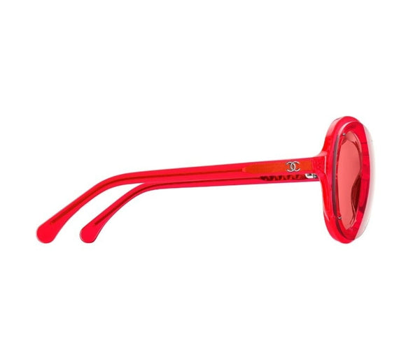 Chanel Red Sunglasses