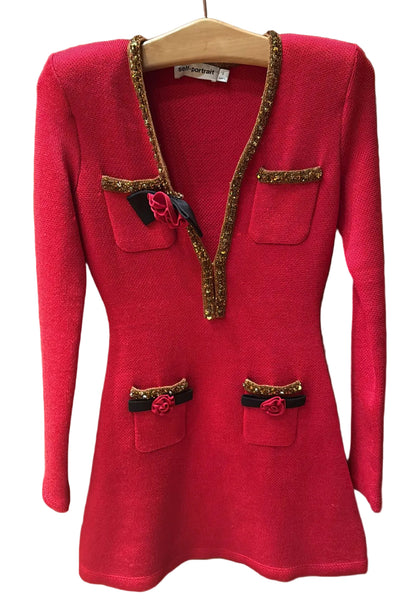 Self-Portrait minidress