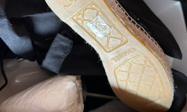 Chanel Sequins Espadrilles