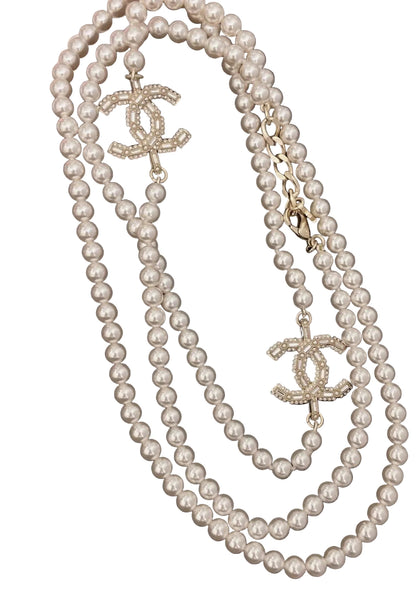 Chanel long necklace