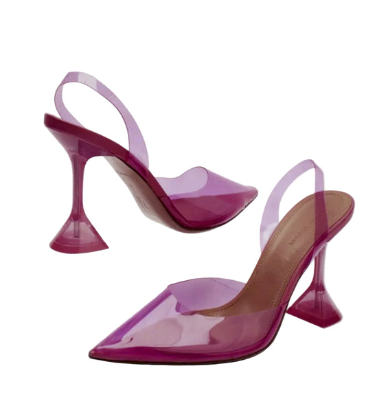 Amina Muaddi Slingbacks