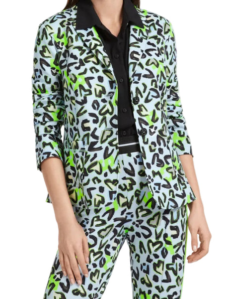 Marc Cain Light blue all-over pattern