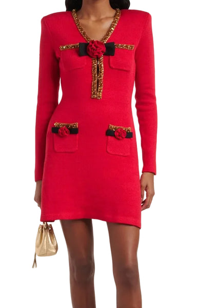 Self-Portrait minidress