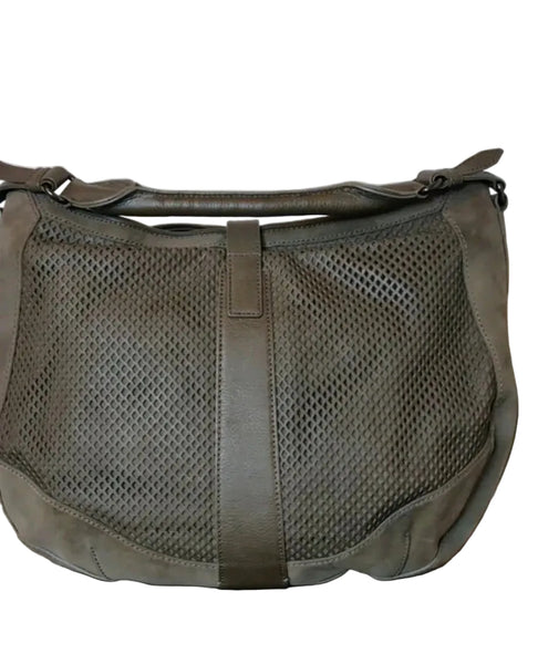 Burberry Suede Leather Bag
