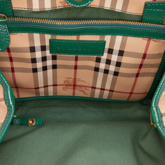 Burberry Beige/Green Bag
