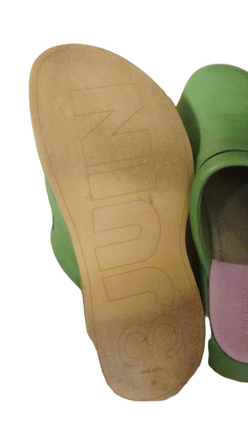 3JUIN platform clogs