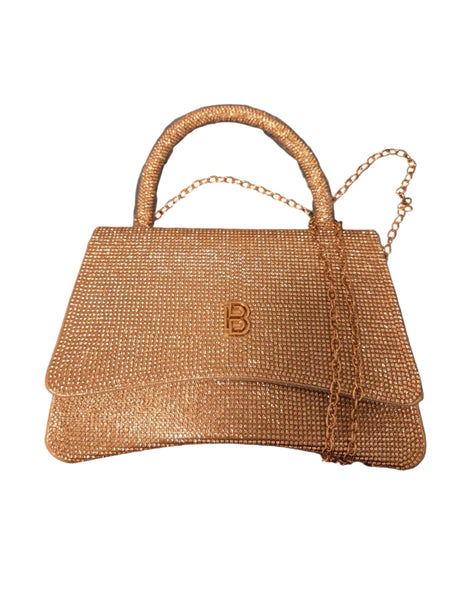 Bag to Bag zlatna torbica