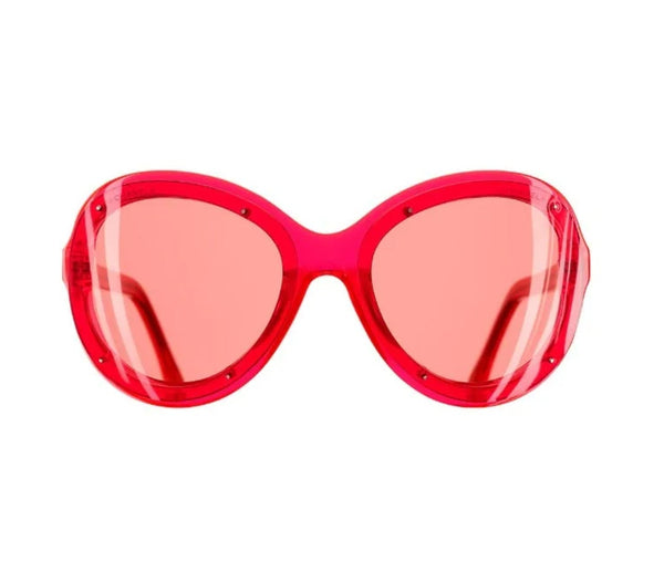 Chanel Red Sunglasses