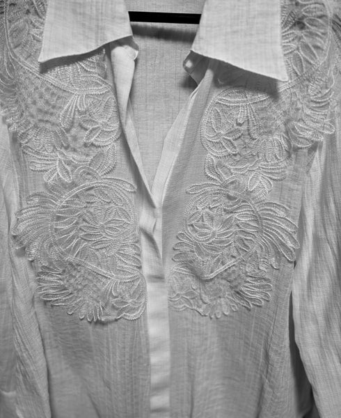 Mango kosulja sa cipkom