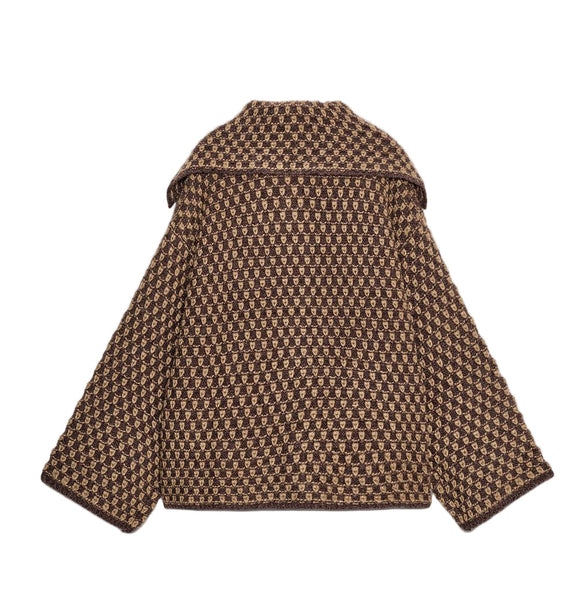 OVERSIZE KNIT JACKET