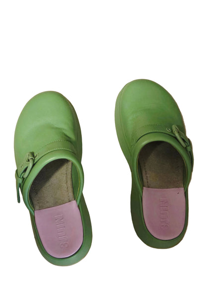3JUIN platform clogs