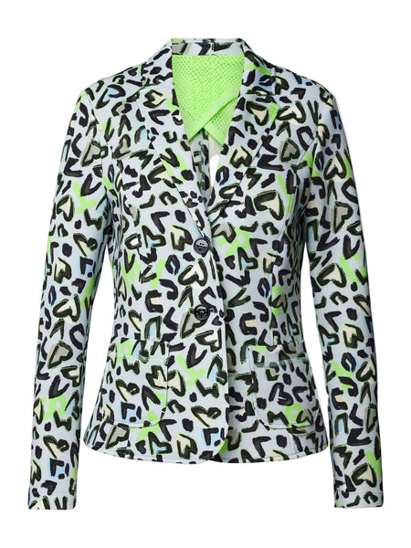 Marc Cain Light blue all-over pattern