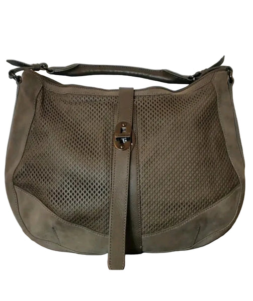 Burberry Suede Leather Bag