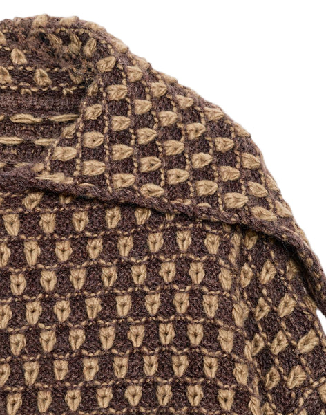 OVERSIZE KNIT JACKET