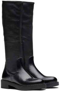 PRADA leather boots