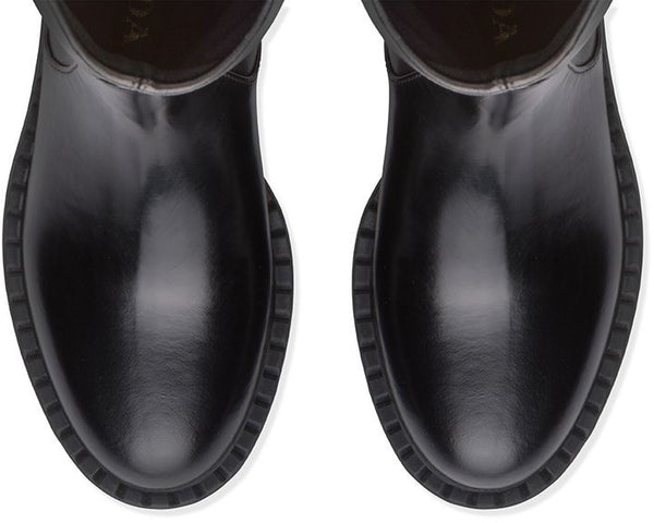 PRADA leather boots